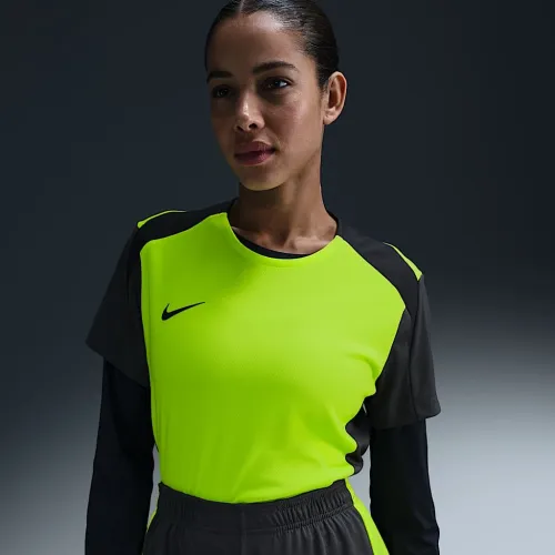 Nike Strike женская Dri-FIT Short-Sleeve Soccer Top Yellow