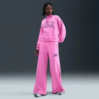 Nike Sportswear Phoenix Fleece женская Mock-Neck свитшот Pink