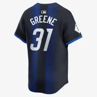 Riley цвет зеленыйe Detroit Tigers City Connect мужские Nike Dri-FIT ADV MLB Limited Jersey синий