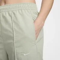 Nike Sportswear Everything Wovens женская Mid-Rise Open-Hem Pants цвет зеленый