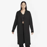 Nike Sportswear Modern Fleece жіноча оверсайз French Terry Duster колір чорний