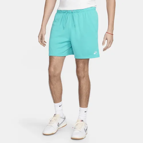 Nike Club чоловічі Mesh Flow шорти колір зелений