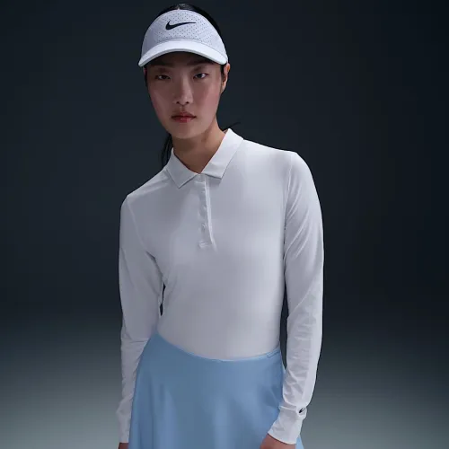 Nike Victory женская Dri-FIT Long-Sleeve Polo цвет белый