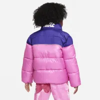 Nike Colorblock Puffer Куртка Toddler Куртка Pink