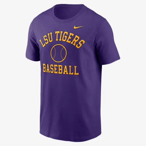 LSU Tigers Baseball Arch чоловічі Nike College футболка колір фіолетовий