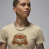 Nike Jordan Essential женская Slim футболка цвет коричневый