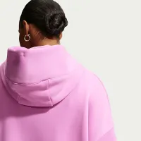Nike Sportswear Phoenix Fleece женская Over-оверсайз Pullover Толстовка с капюшоном Pink