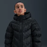 Nike Sportswear All Day Play Big детские Therma-FIT Loose-Fit Puffer Куртка цвет черный