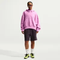 Nike Sportswear Phoenix Fleece женская Over-оверсайз Pullover Толстовка с капюшоном Pink