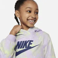 Nike Little дитячі Printed Club Pullover колір фіолетовий