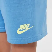 Nike Sportswear Little дитячі On the Move 2-Piece French Terry шорти комплект блакитний