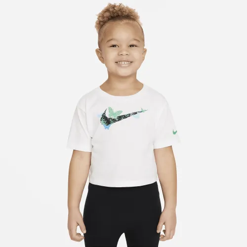Nike Meta-Morph Toddler Graphic футболка цвет белый
