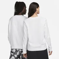 Nike Sportswear Club Fleece жіноча Crew-Neck світшот колір білий