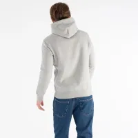 Кофта/футболка Champion Script Logo Embroidery Fleece Толстовка с капюшоном 217858-EM031 - Серая