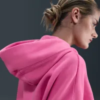 Nike Sportswear Phoenix Fleece женская Over-оверсайз Толстовка с капюшоном Pink