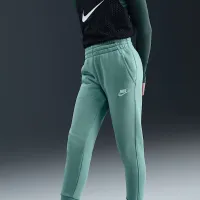 Nike Sportswear Club Fleece Big детские Joggers цвет зеленый