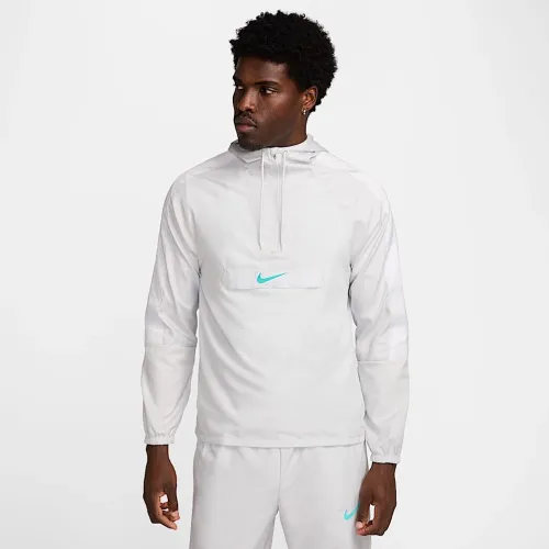 Nike Academy+ чоловічі Repel Soccer Anorak Куртка колір сірий