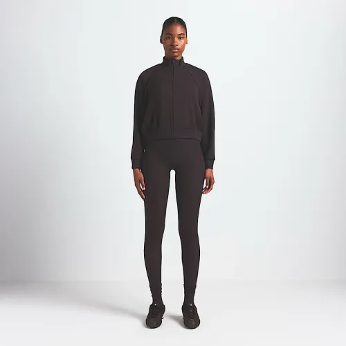 NikeSKIMS Matte Tricot женская Track Куртка цвет коричневый