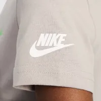 Nike Little дитячі Brandmark Swoosh футболка колір сірий