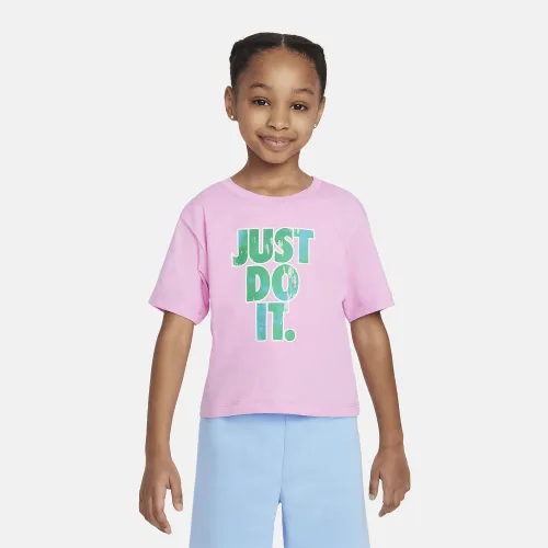 Nike Club Little дитячі Graphic футболка Pink