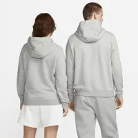 Nike Sportswear Club Fleece жіноча Logo Pullover Толстовка з капюшоном колір сірий