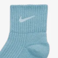 Nike Everyday Wool Cushioned Ankle шкарпетки (2 пар) різнокольорові