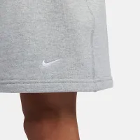 Nike Solo Swoosh мужские French Terry шорты цвет серый