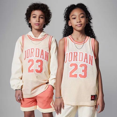 Nike Jordan 23 Jersey Big Kids Top Pink