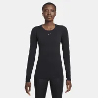Nike Dri-FIT ADV Aura жіноча Slim-Fit Long-Sleeve тренувальні Top колір чорний