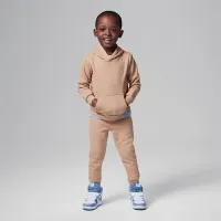 Nike Jordan MJ Brooklyn Fleece Toddler 2-Piece Pullover Толстовка с капюшоном набор цвет коричневый