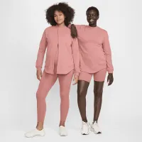Nike (M) One женская Reversible French Terry Pullover Top (Maternity) Pink