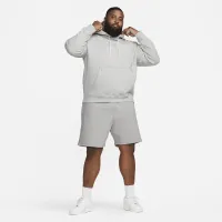 Nike Solo Swoosh Fleece шорты цвет серый