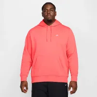 Nike Club чоловічі Pullover Fleece Толстовка з капюшоном Orange