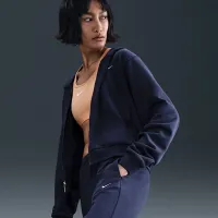 Nike Sportswear Chill Terry женская Mid-Rise French Terry Open-Hem Sweatpants синий