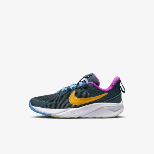 Nike Star Runner 4 Little детские Кроссовки цвет зеленый