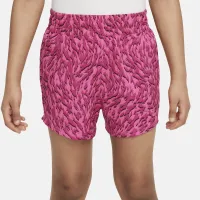 Nike One Big дитячі (Girls') Woven З високою талією шорти колір червоний