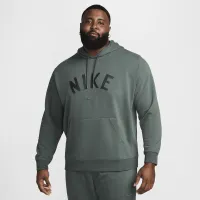 Nike Swoosh чоловічі Dri-FIT French Terry Pullover Fitness Толстовка з капюшоном колір зелений