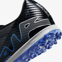 Nike Mercurial Vapor 15 Academy Turf Low-Top Soccer Кроссовки цвет черный
