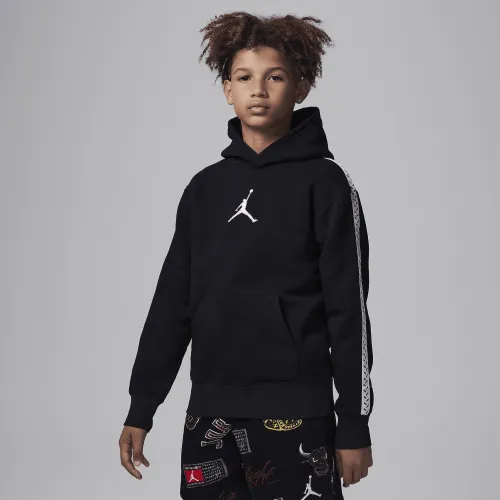 Nike Jordan MJ Flight MVP Big детские Pullover Толстовка с капюшоном цвет черный