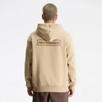 Кофта/футболка New Balance MT33516INC - бежевая