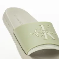 Шльопанці Calvin Klein Slide Monogram TPU YW0YW00585-0F4 - Зелені