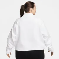 Nike Dri-FIT Prima жіноча 1/2-Zip тренувальні Top (великі розміри) колір білий