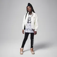 Nike Jordan Big детские Jumpman High Pile Куртка цвет белый