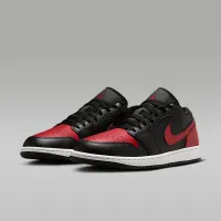 Nike Air Jordan 1 Low чоловічі Кросівки колір чорний