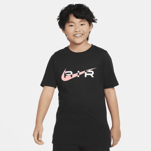 Nike Air Big детские (для мальчиков) футболка цвет черный