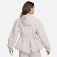 Nike Sportswear Everything Wovens женская оверсайз Hooded Куртка цвет фиолетовый