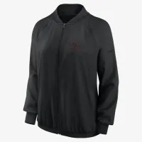 San Francisco 49ers женская Nike Dri-FIT NFL Full-Zip Куртка цвет черный