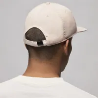 Nike Jordan Flight Pro Unstructuколір червоний 5-Panel Cap колір коричневий