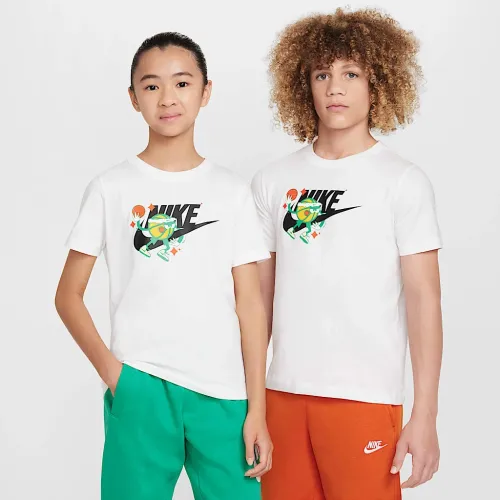 Nike Sportswear Big детские футболка цвет белый