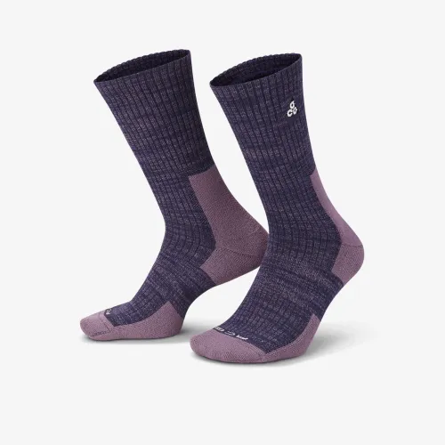 Nike ACG Everyday Cushioned Crew шкарпетки (1 пара) колір фіолетовий